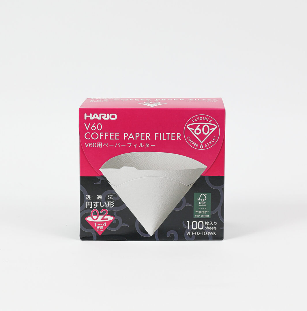 Hario Coffee Filter 2cup - 100 pack